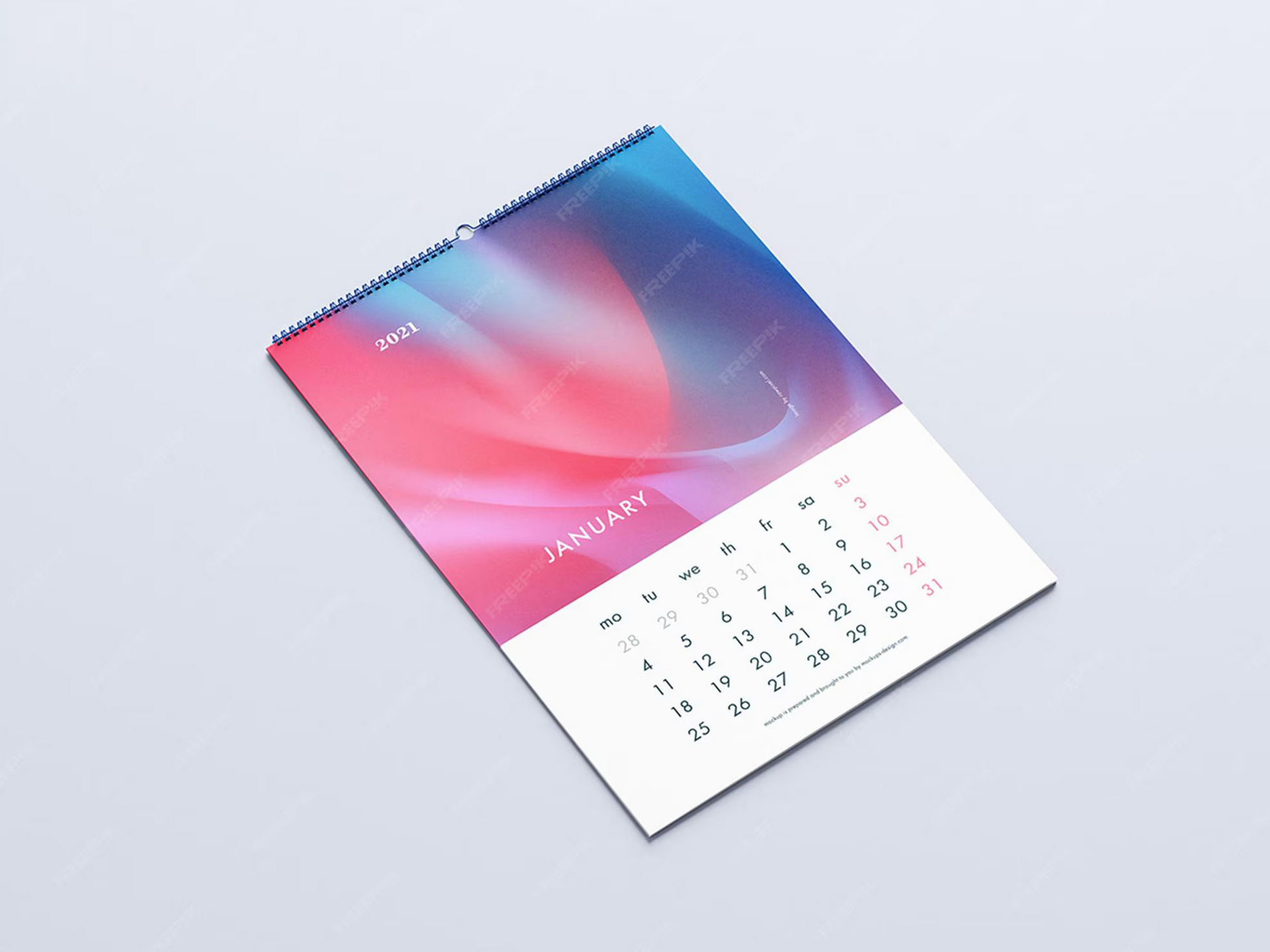 Calendar - Wall style with Hanger